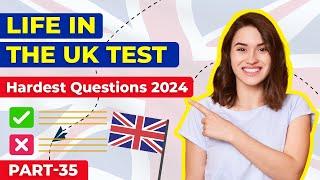 Life in the uk hardest questions | Life in the uk test 2024 #lifeinuk