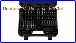 REVIEW (2024): Reniteco 50-Piece Socket Set. ESSENTIAL details.