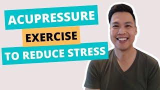 You can do this without anyone knowing to deal with Stress - Acupressue!