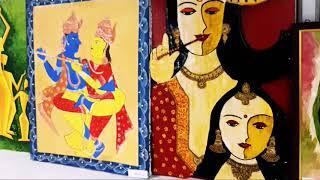 An Art Exhibition of More than 100 artists in Merchant Chamber Kanpur