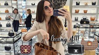 NEW WINTER BAGS  Come Luxury Shopping at SELFRIDGES with me!!  Celine, Chanel, Louis Vuitton 