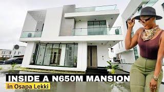 INSIDE A LUXURY 5 BEDROOM HOME IN OSAPA LEKKI LAGOS NIGERIA