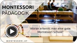 Woran erkennt man eine gute Montessori-Schule? [Österreichische Montessori-Akademie | Ausbildung]