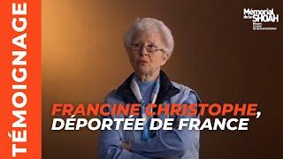 Francine Christophe, déportée de France au camp de Bergen-Belsen