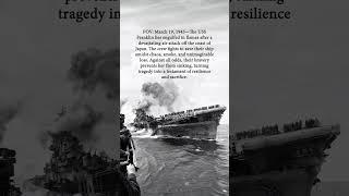 The USS Franklin Attack Reimagined | AI-Generated Historical Footage  #aienhanced