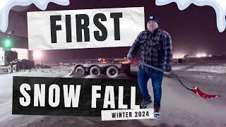 Bumagsak na nga ang SNOW. Winter driving tips. Fist snow fall | Buhay Canada