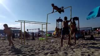 Double swing gainer / Double flyaway outside