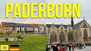 Paderborn Walking Tour / Walking in the City of Paderborn / Walking Tour 4k Germany