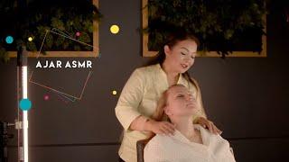 asmr I CRACK her HAIR and make her HAIR grow STRONGLY! a refined and relaxing SCALP massage!