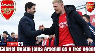 GABRIEL DUSTIN JOINS ARSENAL – ARTETA PULLS OFF A SHOCK FREE TRANSFER!