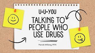 Midwest Tribal ECHO: U=U and Talking to People Who Use Drugs