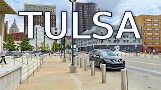 Downtown Tulsa Oklahoma, USA - Virtual Driving Tour