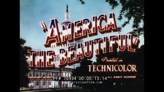 AMERICA THE BEAUTIFUL   1945 WORLD WAR II  PATRIOTIC FILM 70934