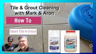 How to clean Tile & Grout with Mark & Aron from Saiger's | New Vengeance Acid Tile & Grout Restorer