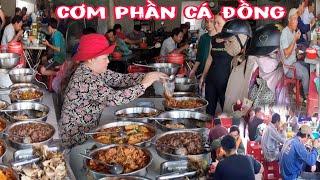 Cơm phần bao no quán quê bán toàn cá đồng đặt giớn chỉ có vào mùa nước nổi