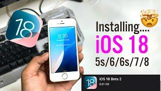 How To Update iOS 18 in iPhone 6 | How To Update iOS 18 in iPhone 6 / 6 Plus / 7/8 | install iOS 18