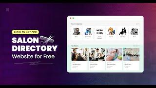 How to Create a Salon Directory Website for FREE with WordPress