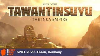 Tawantinsuyu- The Inca Empire  — game preview at SPIEL.digital 2020