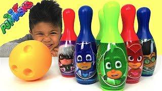 Bowling Set Indoor and Outdoor Fun Children Games with Troy