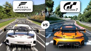 Forza Motorsport VS GT7 | Xbox Series X vs PS5 | Nordschleife Graphics Comparison 4K 60FPS