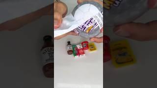 Compré Juguetes de Comida Miniatura Real