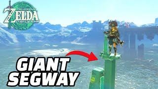 Can I ride my GIANT SEGWAY through Lake Hylia?!