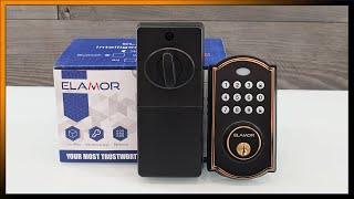 ELAMOR M19 Keyless Door Lock Unboxing & Review