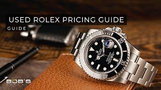 Used Rolex Prices: An Official Pricing Guide on The Pre-Owned Market | Bob's Watches