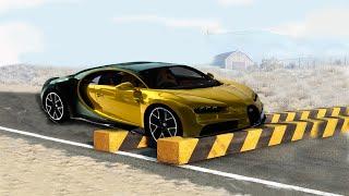 Cars vs consecutive ledges | Can cars overcome the ledges? Beamng drive