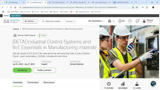 INDUSTRIAL CONTROL SYSTEMS AND INDUSTRIAL INTERNET OF THINGS ESSENTIALS IN MANUFACTURING AND ENERGY