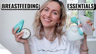 My TOP Breastfeeding Essentials | First time Mom | Must have items!