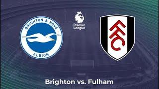 Brighton & Hove Albion vs Fulham󠁧󠁢󠁥󠁮󠁧󠁿Matchweek 28 PremierLeagueat the American Express Stadium