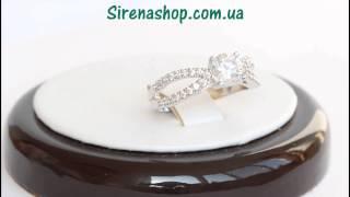 Sirenashop.com.ua: Бижутерия (Кольцо Емма) с кристаллами Swarovski