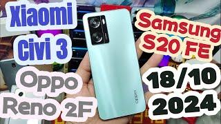 076 734 7340 - 16/10/2024 - Samsung A12 - Vivo V15 - Oppo Reno 5 Pro - Realme 9 Pro - Iphone 6 666k