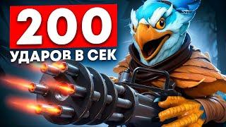 200 УДАРОВ В СЕКУНДУ. Найс новый герой!  Kez Dota 2