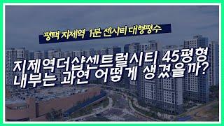 지제역더샵센트럴시티 45평형 내부 이런집이 실제 평택에 존재합니다..