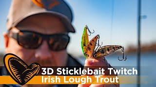 Savage Gear 3D Sticklebait Twitch, Irish Lough Trout - Simon Gibson