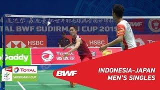 SF | MS | Anthony Sinisuka GINTING (INA) vs. Kento MOMOTA (JPN) | BWF 2019