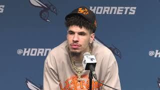 Hornets vs 76ers: LaMelo Ball Postgame Media Availability | 12/16/2024