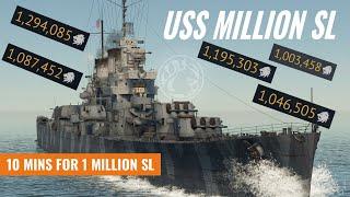 10 min Million SL Maker - USS Helena Gaming [War Thunder]