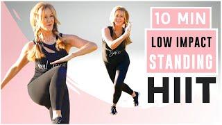 10 Minute FAT BURNING HIIT | High Intensity Low Impact!