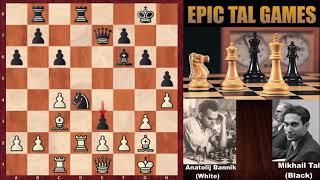 Guess The Move: Anatolij Bannik vs Tal - Moscow (1957)