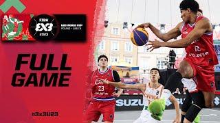 China  vs Chile  | Men | Full Game | FIBA 3x3 U23 World Cup 2023