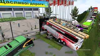 Driver Challange On The Dangerous Mountain Road - Euro Truck Simulator 2