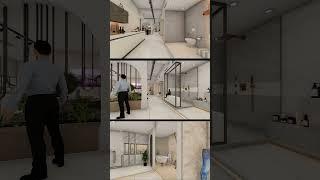 Ceramic tile showroom by  Sarjak design  #interiordesign #commercialdesign #simpoloceramics