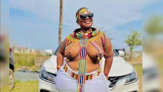 Traditional outfit shows Case  she what you to subscribe Zulu lady