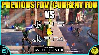 Star Wars Battlefront 2 NEW FOV For PS5 & PS4 ONLY!