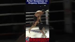 Knockout ProFC 9 - Artur Guseinov vs Evgeny Vasiliev #mma #ProFC #knocked