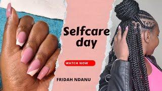 SELF-CARE DAY//WHERE I DO MY HAIR AND NAILS IN NAIROBI