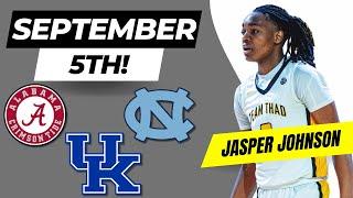 Jasper Johnson Sets His Decision Date, Announcement Will Be Made In Lexington!